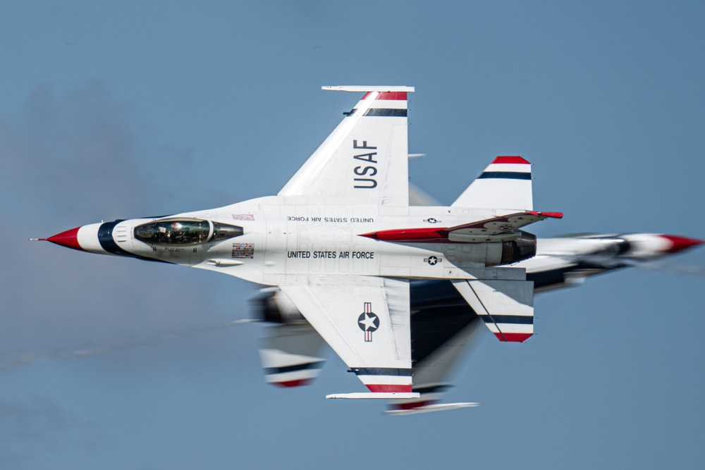USAFADS perform at the Defenders of Liberty Airshow 2025