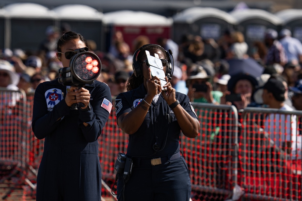 USAFADS perform at the Defenders of Liberty Airshow 2025