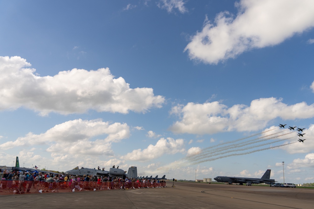USAFADS perform at the Defenders of Liberty Airshow 2025