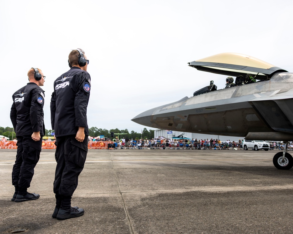 Raptor soars at Golden Isles Air Show