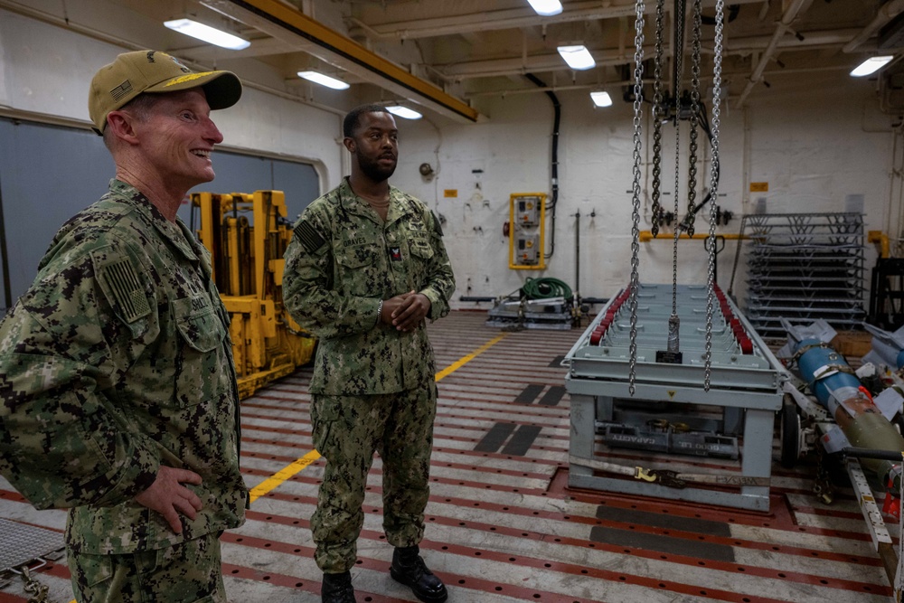 USS America (LHA 6) Hosts Expeditionary Strike Group Seven