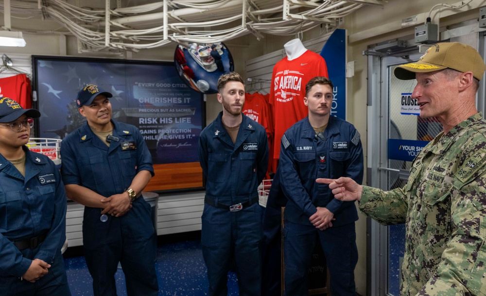 USS America (LHA 6) Hosts Expeditionary Strike Group Seven