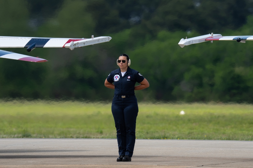 USAFADS perform at the Airpower Over Hampton Roads show 2025
