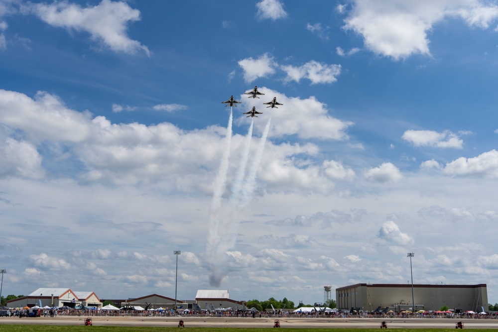 USAFADS perform at the Airpower Over Hampton Roads show 2025