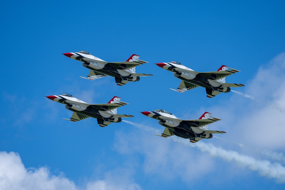 USAFADS perform at the Airpower Over Hampton Roads show 2025