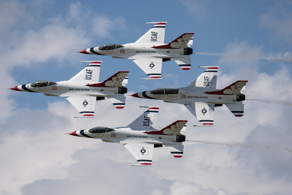 USAFADS perform at the Airpower Over Hampton Roads show 2025