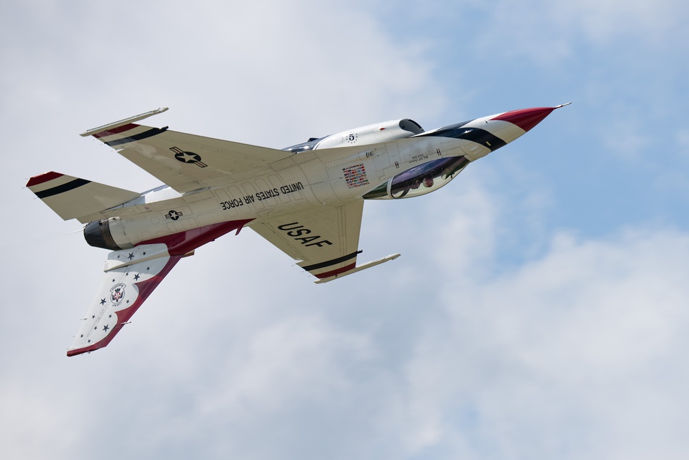 USAFADS perform at the Airpower Over Hampton Roads show 2025