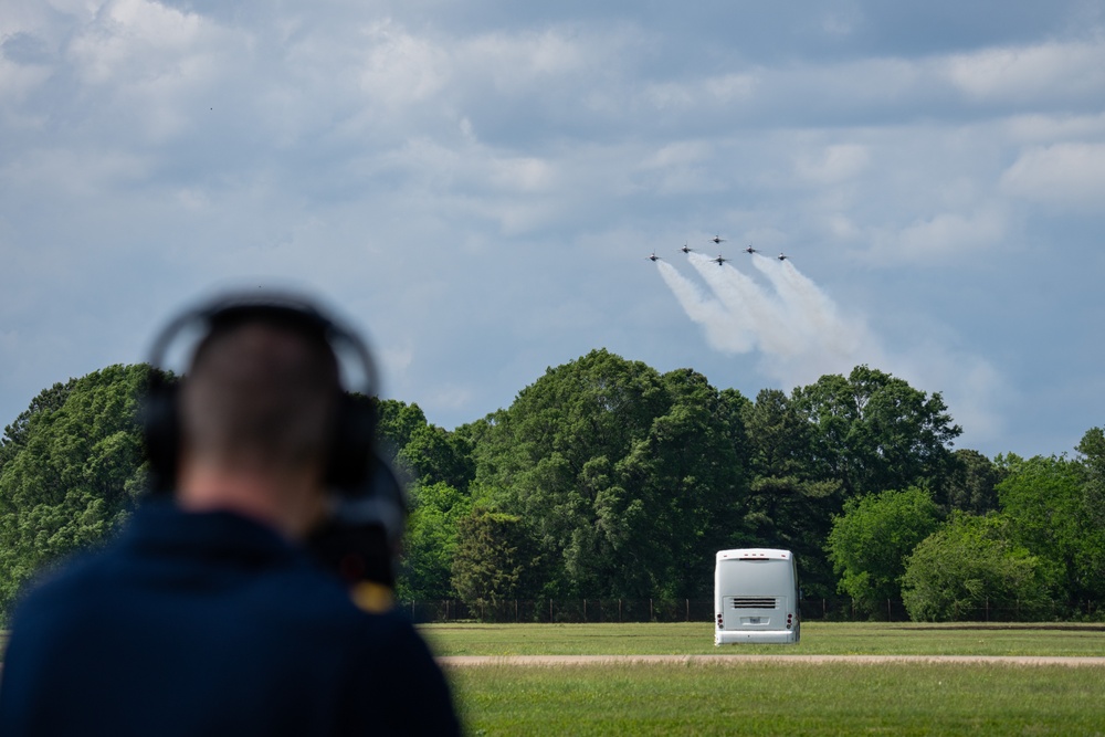 USAFADS perform at the Airpower Over Hampton Roads show 2025
