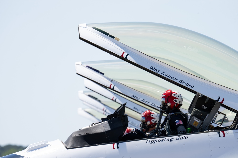 USAFADS perform at the Airpower Over Hampton Roads show 2025