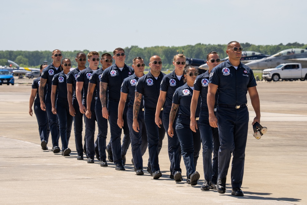 USAFADS perform at the Airpower Over Hampton Roads show 2025