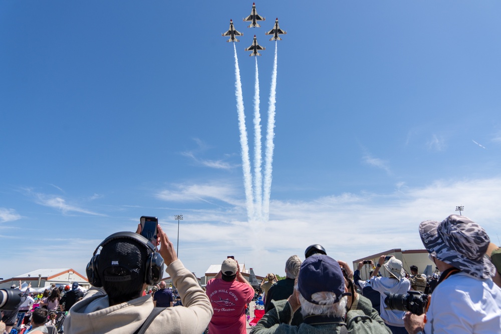 USAFADS perform at the Airpower Over Hampton Roads show 2025