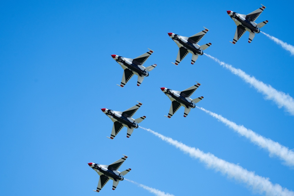 USAFADS perform at the Airpower Over Hampton Roads show 2025