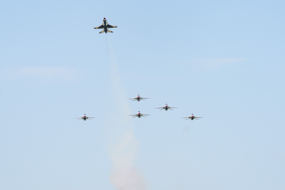 USAFADS perform at the Airpower Over Hampton Roads show 2025