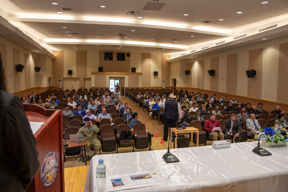The U.S. Army Materiel Support Command – Korea conducted a Leadership Professional Development (LPD) training session for Department of the Army Civilians (DAC) and Korean National (KN) employees at Camp Carroll Theater on May 15.