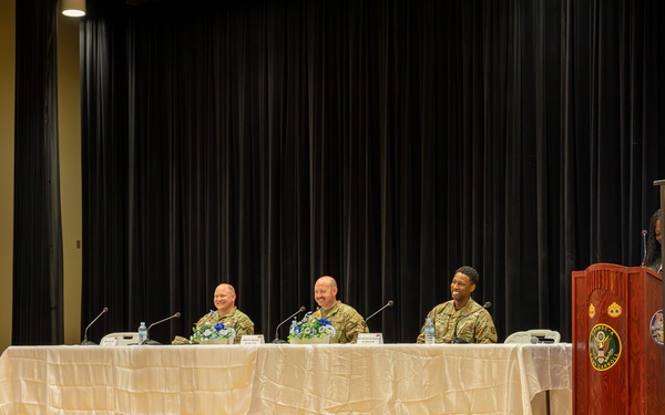 The U.S. Army Materiel Support Command – Korea conducted a Leadership Professional Development (LPD) training session for Department of the Army Civilians (DAC) and Korean National (KN) employees at Camp Carroll Theater on May 15.