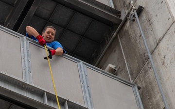U.S. Marine spouses step into their partners' boots for a day