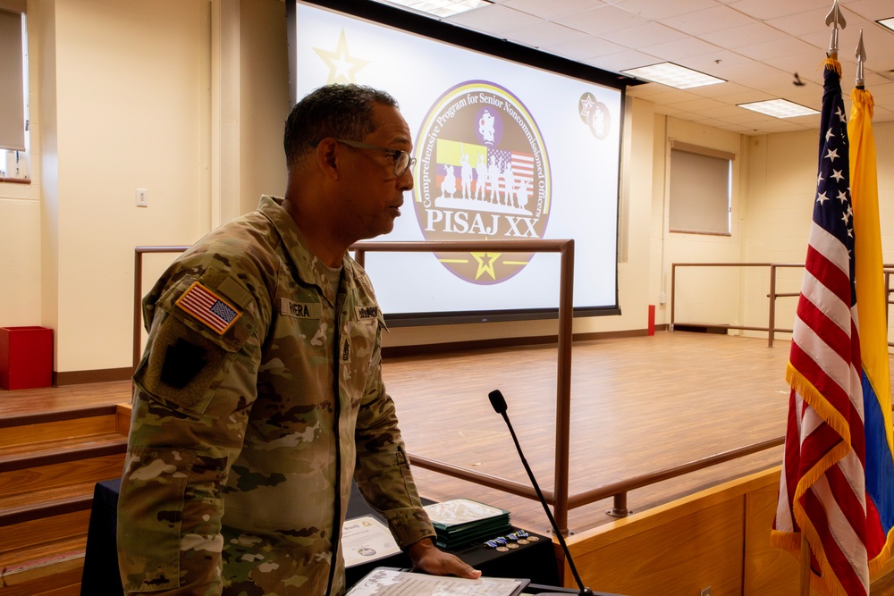 US, Colombian army leaders conclude PISAJ-20 and increase NCO operational reach