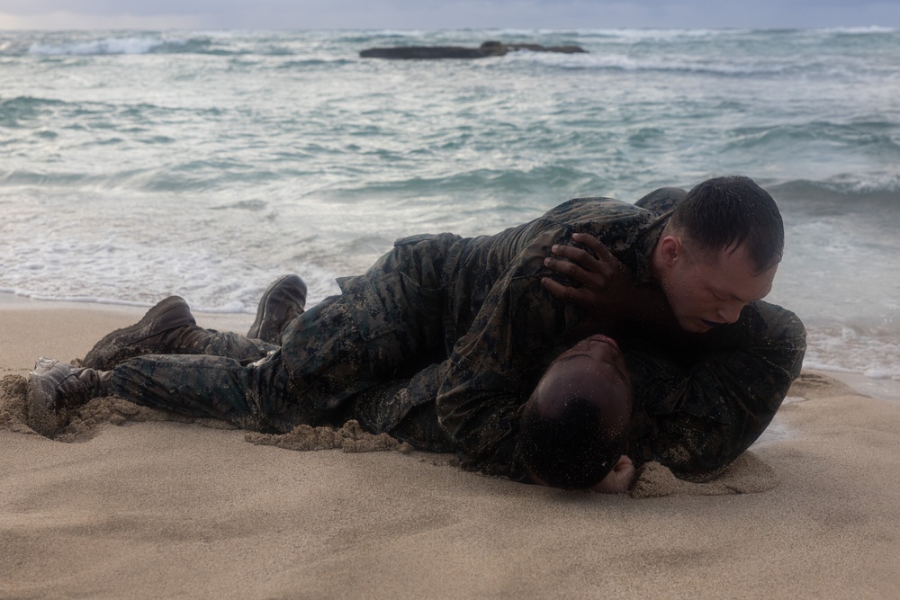 Sustaining Lethality: Headquarters Battalion Marines Conduct Physical Training at MCBH