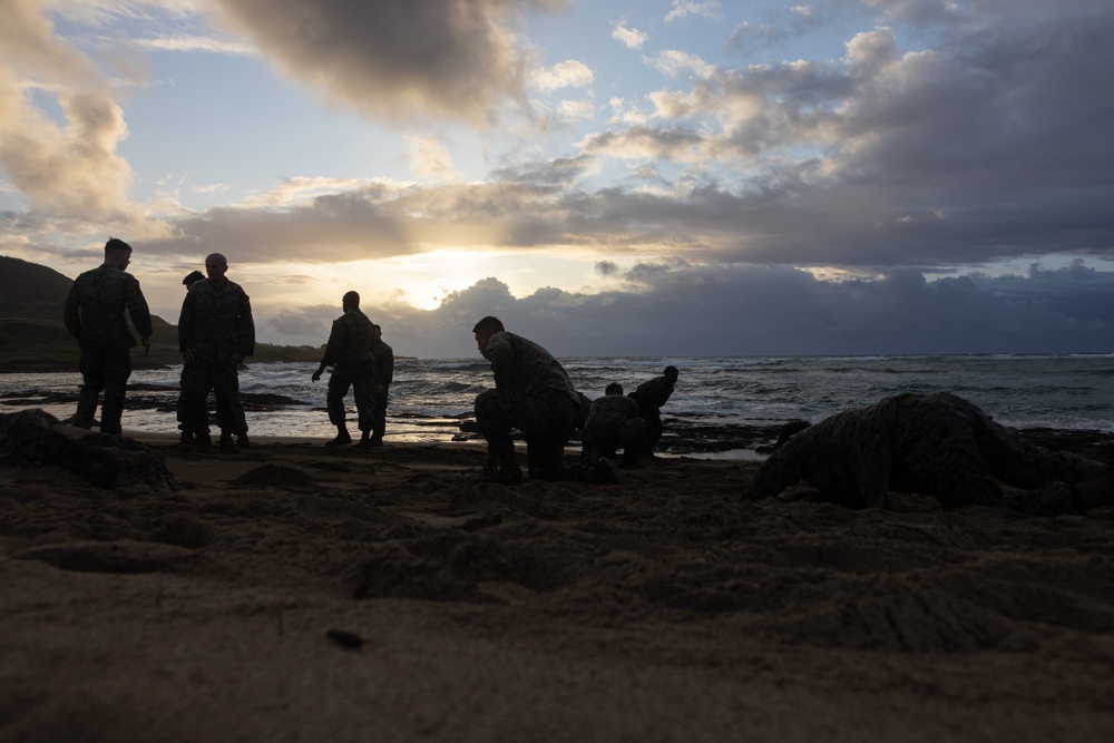 Sustaining Lethality: Headquarters Battalion Marines Conduct Physical Training at MCBH