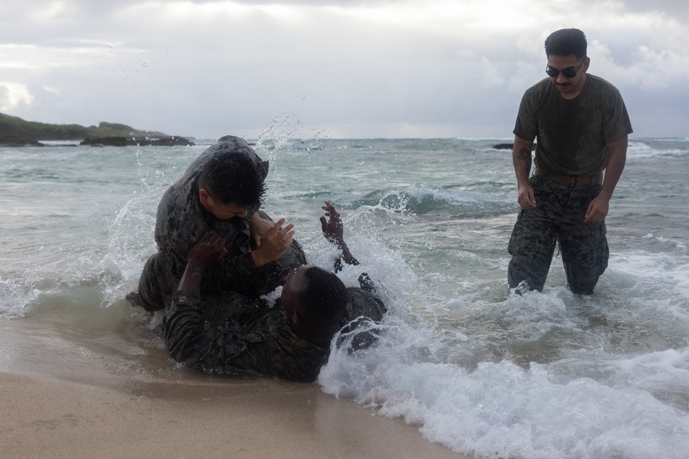Sustaining Lethality: Headquarters Battalion Marines Conduct Physical Training at MCBH
