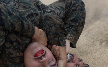 Sustaining Lethality: Headquarters Battalion Marines Conduct Physical Training at MCBH