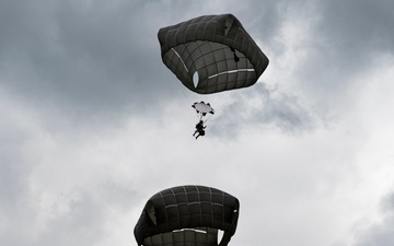 DHA’s Force Health Protection team observe airborne operations during DEFENDER 2025 in Lithuania