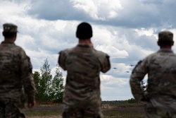 DHA’s Force Health Protection team observe airborne operations during DEFENDER 2025 in Lithuania [Image 2 of 19]