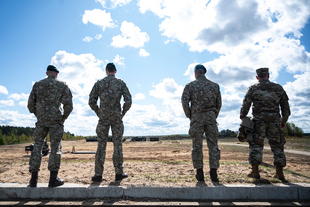 DHA’s Force Health Protection team observe airborne operations during DEFENDER 2025 in Lithuania