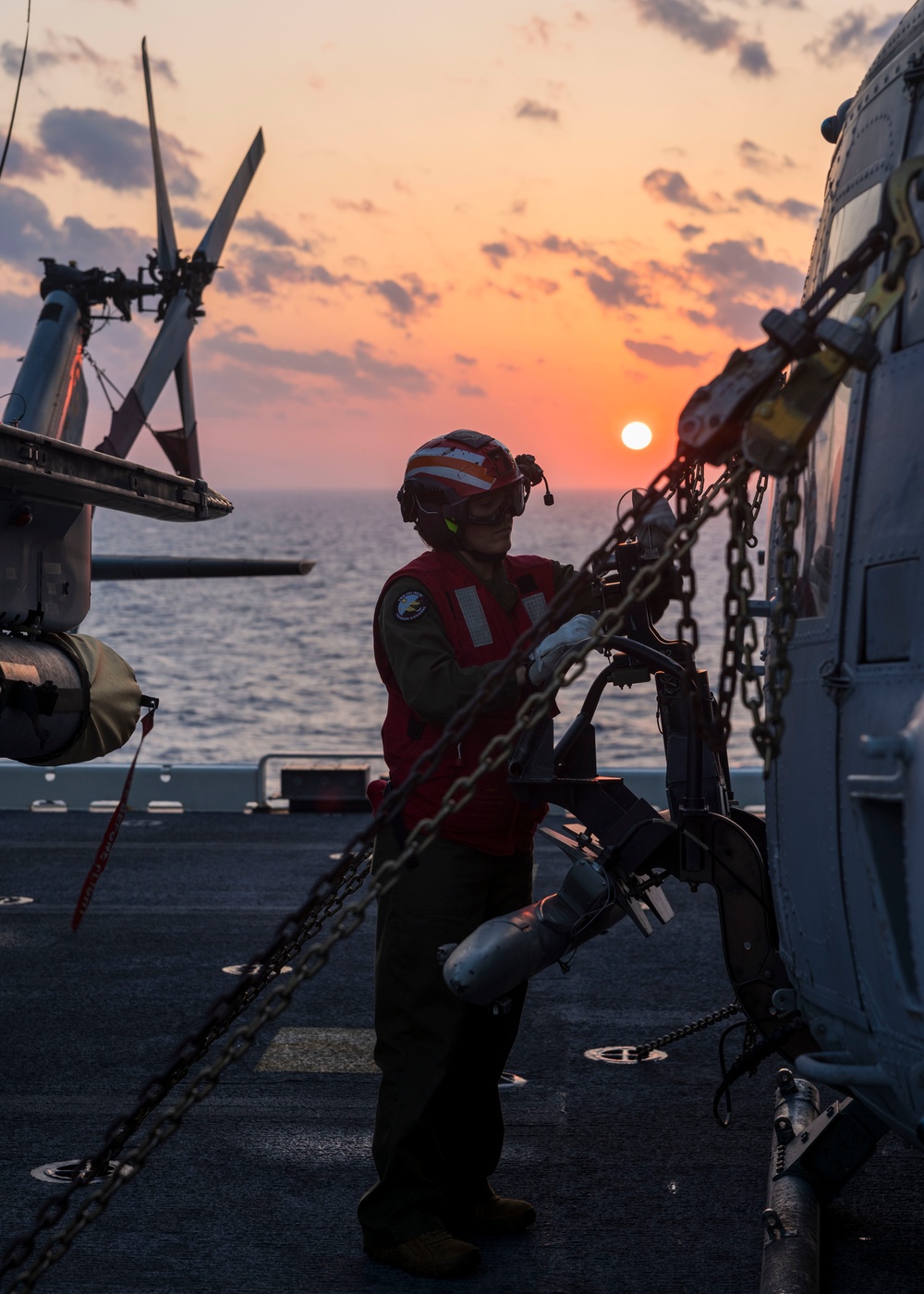 USS Iwo Jima Flight Operations