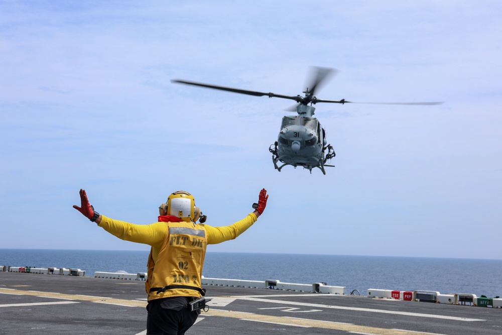 USS Iwo Jima Flight Operations