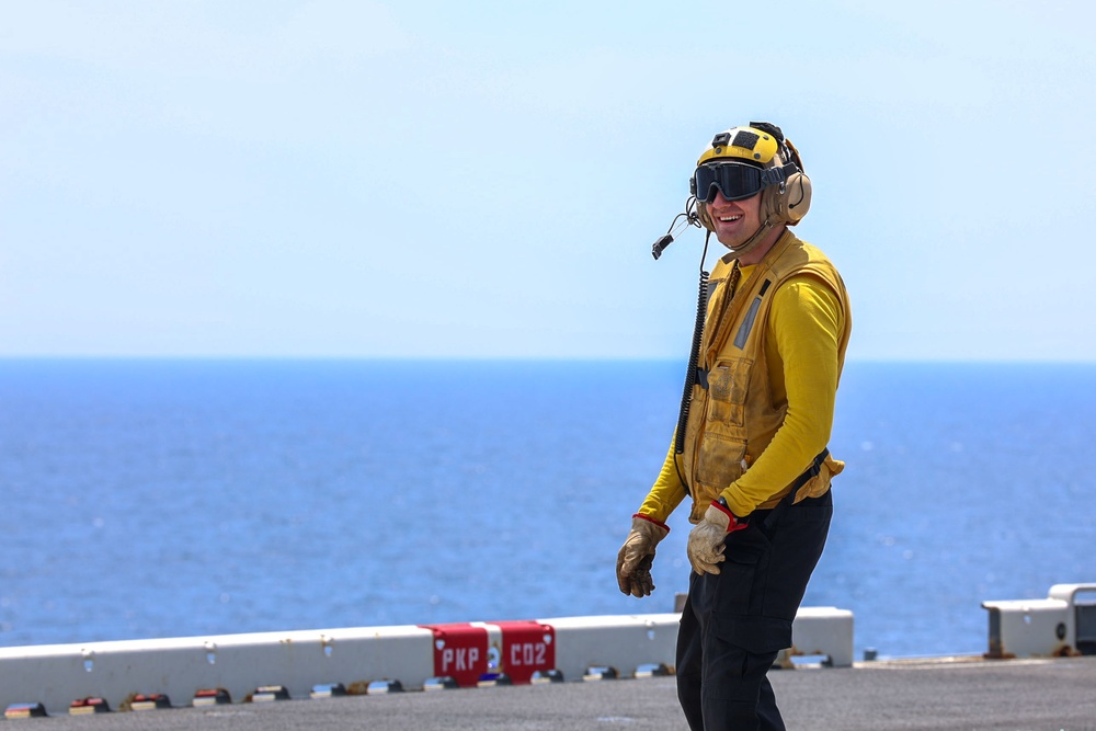 USS Iwo Jima Flight Operations