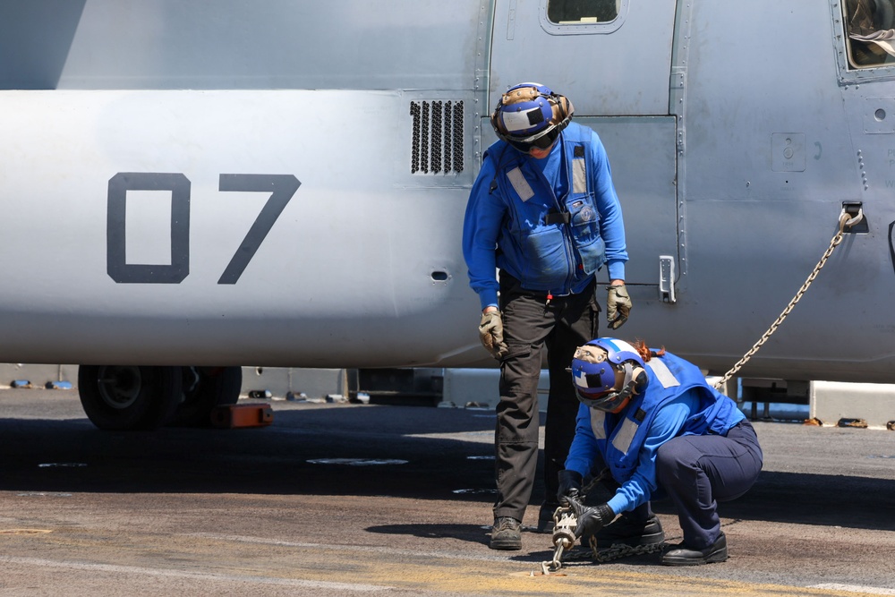 USS Iwo Jima Flight Operations