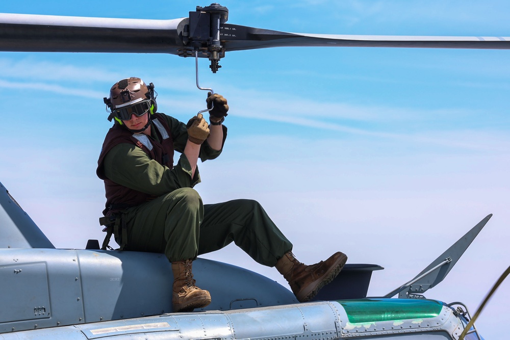 USS Iwo Jima Flight Operations