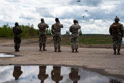 DHA’s Force Health Protection team observe airborne operations during DEFENDER 2025 in Lithuania [Image 15 of 19]