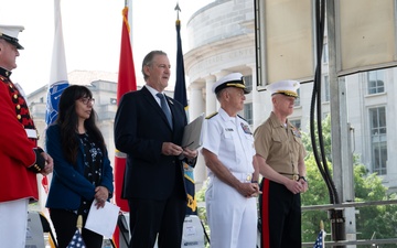 USPS 250th Military Stamps First Day of Issuance Ceremony