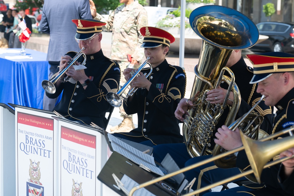 USPS 250th Military Stamps First Day of Issuance Ceremony