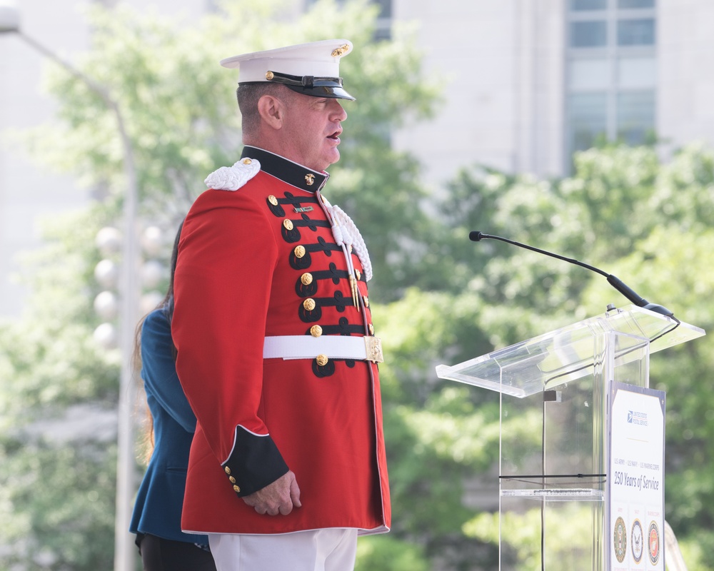 USPS 250th Military Stamps First Day of Issuance Ceremony