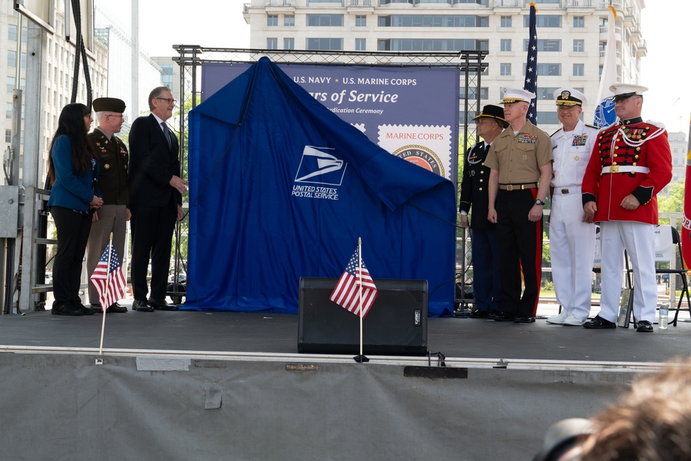 USPS 250th Military Stamps First Day of Issuance Ceremony
