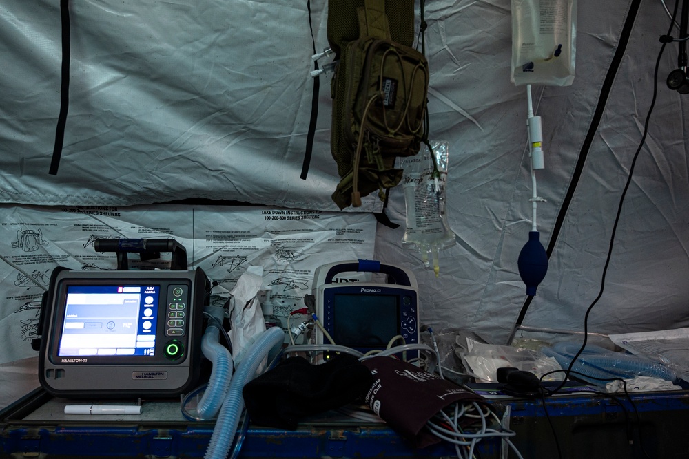 DHA’s Force Health Protection team visits Role 2 during DEFENDER 2025 in Lithuania