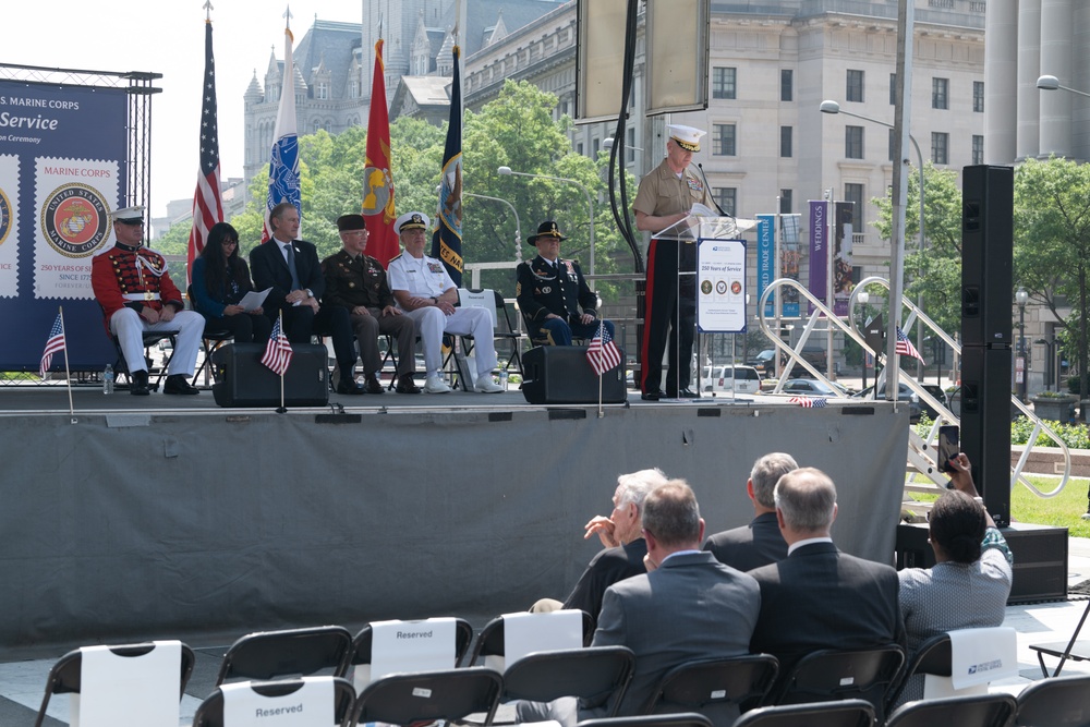 USPS 250th Military Stamps First Day of Issuance Ceremony