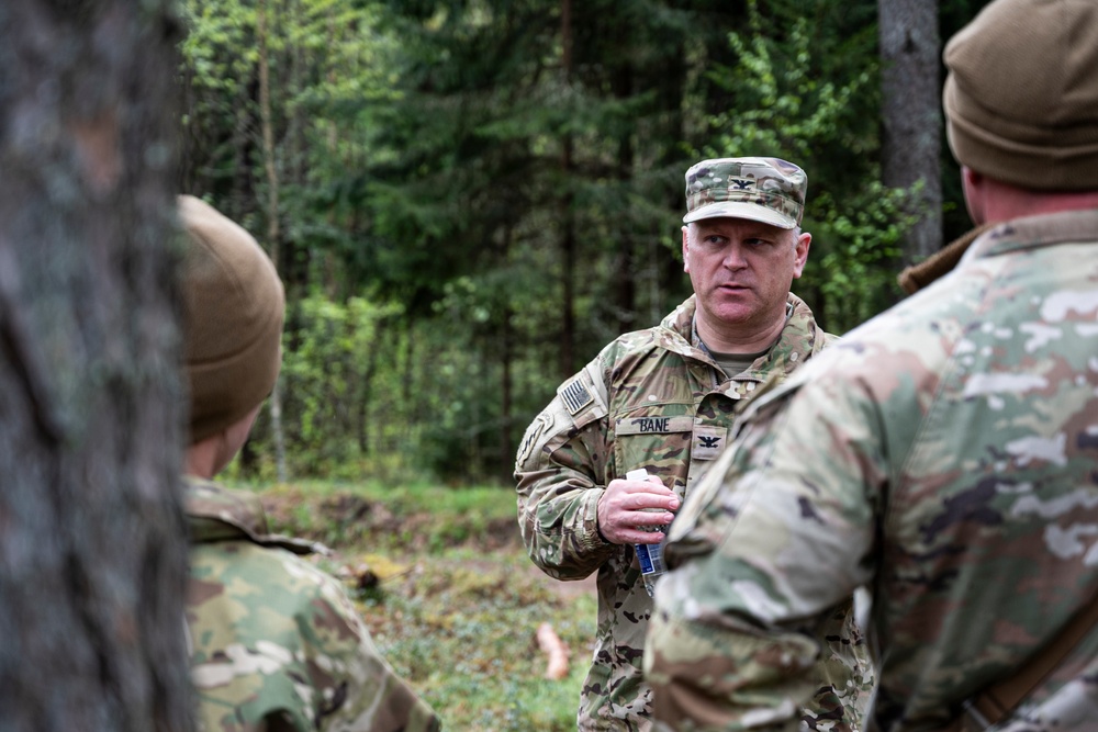 DHA’s Force Health Protection team visits Role 2 during DEFENDER 2025 in Lithuania