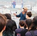 Kinnick High School tours USS George Washington