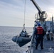 USS Ralph Johnson conducts RIB Operations in the Indian Ocean