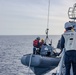 USS Ralph Johnson conducts RIB Operations in the Indian Ocean