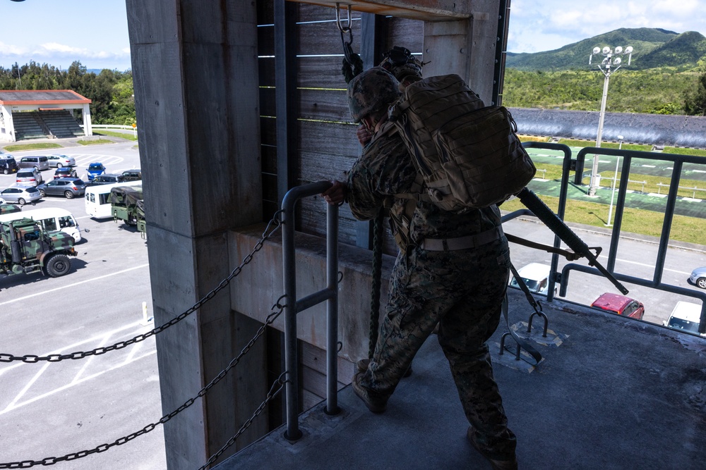 5th ANGLICO | HRST Tower Fast-Rope and Rappel