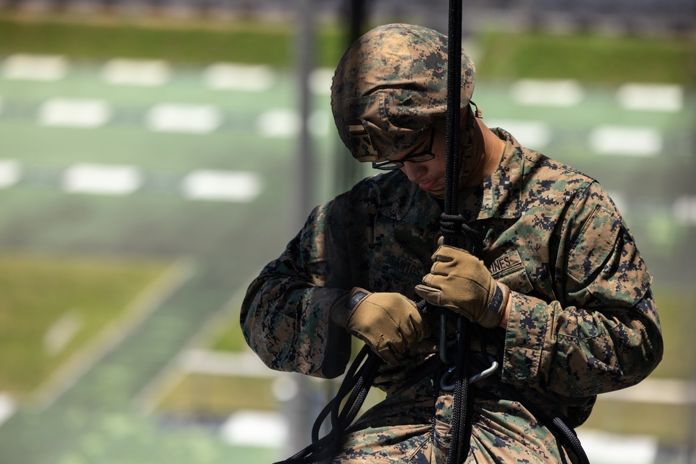 5th ANGLICO | HRST Tower Fast-Rope and Rappel