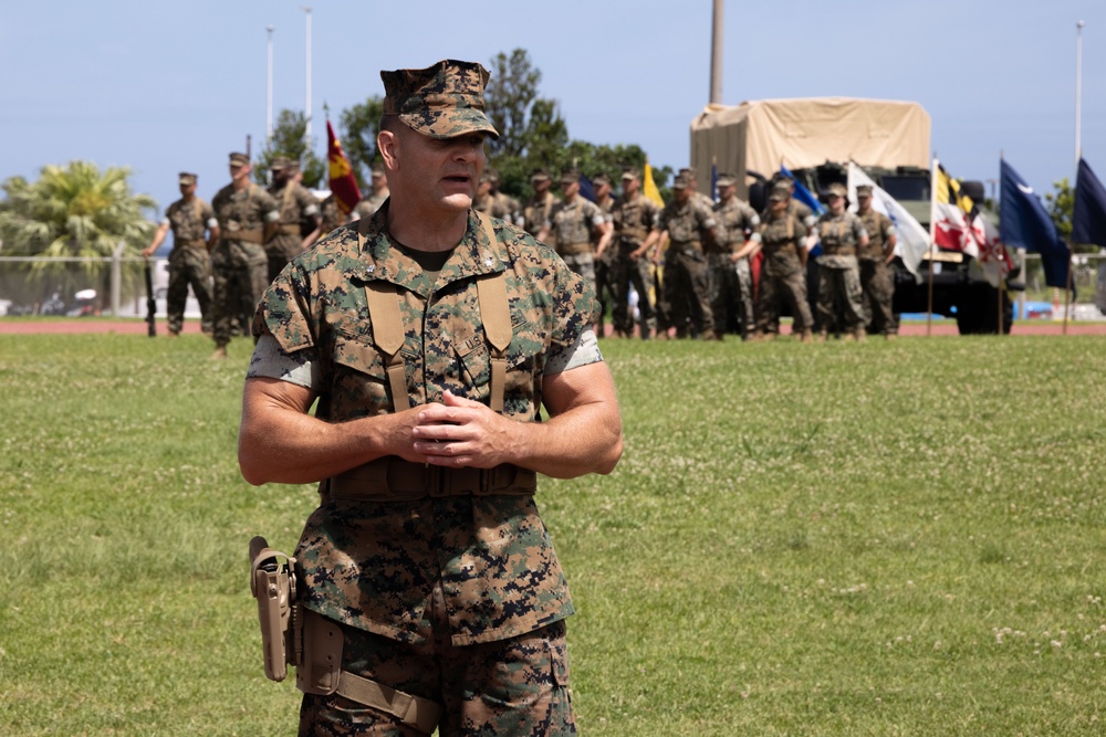 3rd Maintenance Battalion Relief and Appointment Ceremony