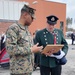 Lt. Col Ansley leads Marines in Norwegian Constitution Day Parade