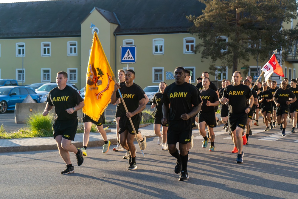 2CR Dragoon Week 2025: Regimental Run
