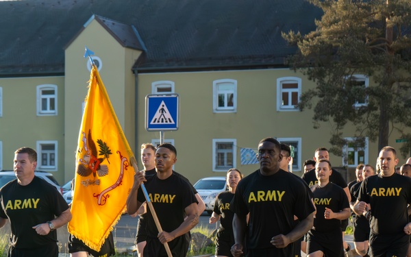 2CR Dragoon Week 2025: Regimental Run